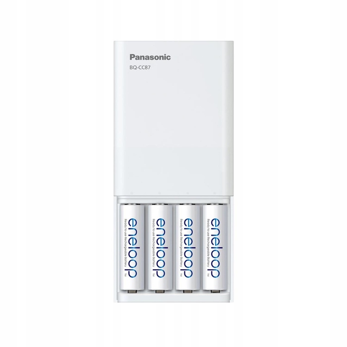 Зарядний пристрій Eneloop USB з функцією Power Bank BQ-CC87 + 4 акумулятори AA