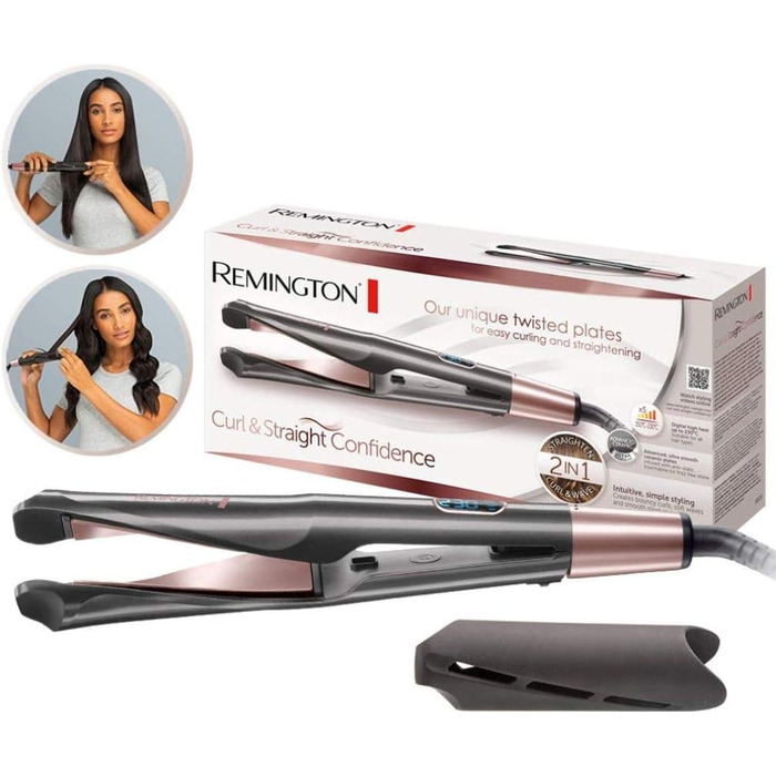 Випрямляч та плойка Remington Curl/Straight Confidence S6606B 2в1 [Amazon Exclusive]