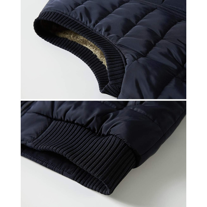 Чоловіча жилетка VtuAOL, тепла зимова жилетка з флісовою підкладкою, для активного відпочинку, чорна, XL