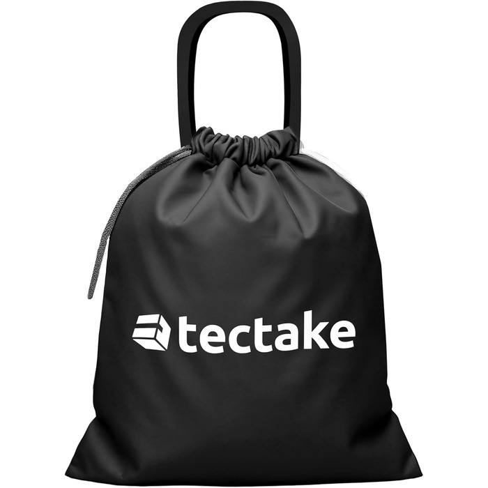 Надувна матрац Tectake® з електропомпою, 200x101x44 см: для кемпінгу, гостей, подорожей