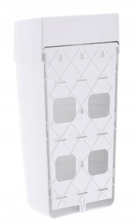 Сміттєвий кошик Merida One/Como 40 л, білий