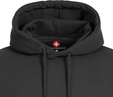 Худі Janga від Höhenhorn для чоловіків, чорний, XXL, з високоякісної бавовни