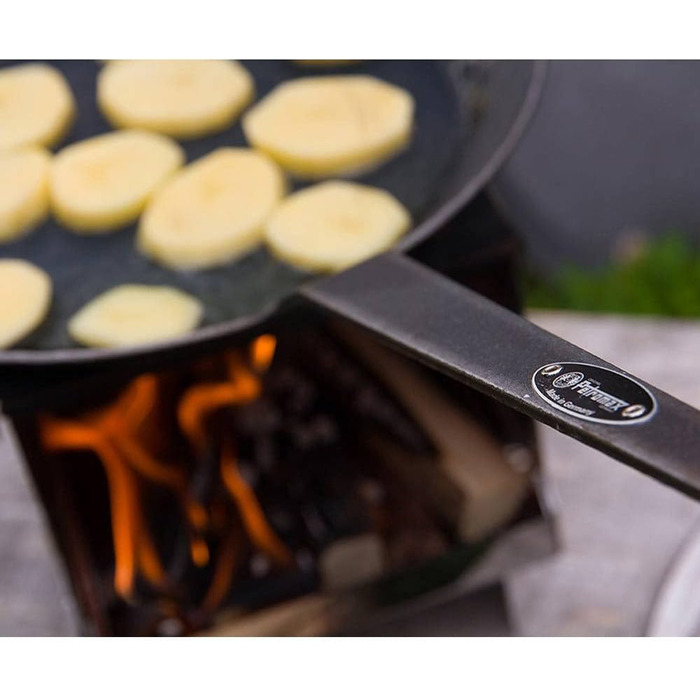 Petromax Wrought Iron Pan, Black, sp24 (28 cm)