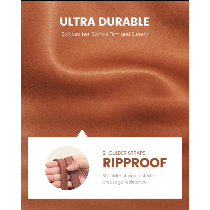 Сумка для ноутбука LOVEVOOK жіноча 17 дюймів, коричнева: ділова сумка, портфель, сумка для університету, школи, офісу