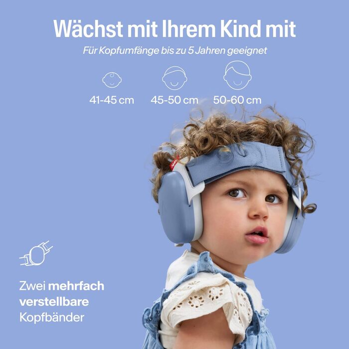 Дитячі захисні навушники Alpine Muffy Baby, шумозаглушення 24 дБ, для дітей до 5 років, бежевий