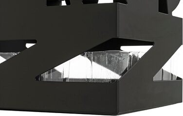 Підставка для парасольки HAKU Möbel, білий метал, 16x48x16 см, сучасний стиль