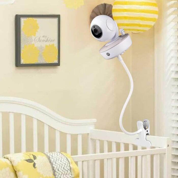 Держатель для дитячого монітора Lonnky 7.1' - сумісний з Vtech, Eufy, ANMEATE та іншими, регульований кріплення для ліжечка та стіни