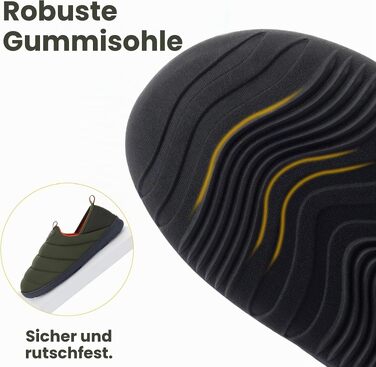 Чоловічі домашні капці-лофери RockDove Pufflite двоколірні, стібані, з підошвою для дому та вулиці, колір мисливський зелений, розмір 43 EU
