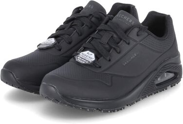 Черевики Skechers UNO SR для жінок, робочі кросівки, чорний, синтетика, розмір 39 EU