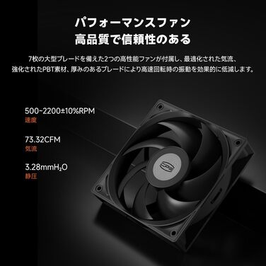Кулер для процесора PCCOOLER RT620Pro Digital BK з цифровим дисплеєм, TDP 265W, 6 теплових трубок, 2 вентилятори 120мм FDB, для AMD AM4/AM5, Intel LGA 115X/1200/1700/1851