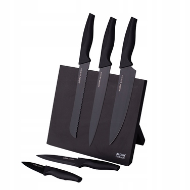 Набір ножів у коробці Altom Design Black, 5 предметів