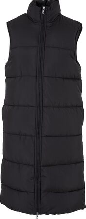 Жіночий жилет Urban Classics з пуховим наповнювачем, чорний (XL)