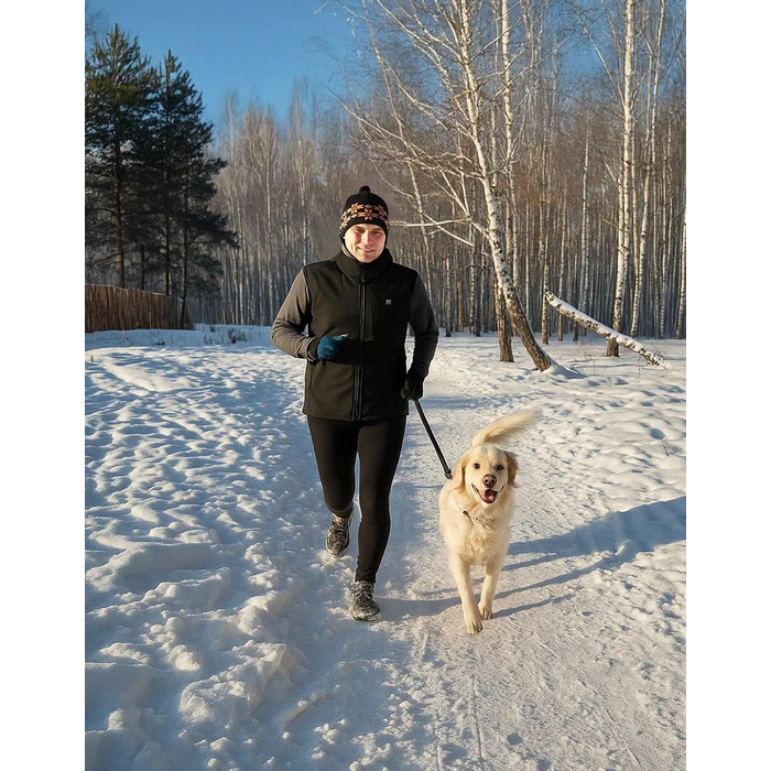 Обогреваемая жилетка KEMIMOTO с функцией App, для мужчин и женщин, с аккумулятором 10000mAh, 4 зоны обогрева, для мотоциклов, рыбалки, катания на лыжах, черный L