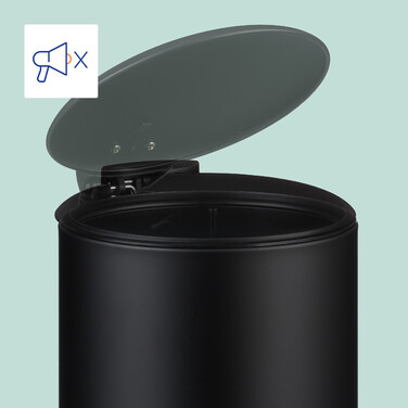 Relaxdays Trash Can 3 l Softclose