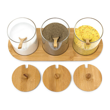 Relaxdays Spice Jars JIAO
