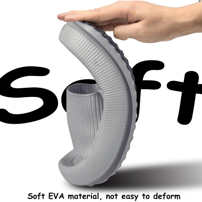 Тапочки для дому Donpapa: зручні, неслизькі, літні, для чоловіків та жінок (42/43 EU, сірий)