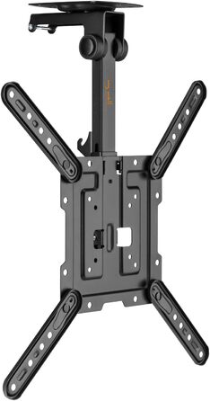 Кріплення для монітора My Wall HL45-3L на стелю, 58-140 см, чорний, регульований (нахил, поворот)