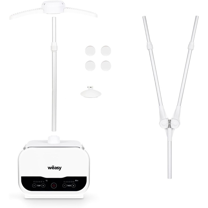 Прасувальна дошка з парогенератором Weasy IRO330 2-в-1 для сорочок та штанів, 5 температур, таймер