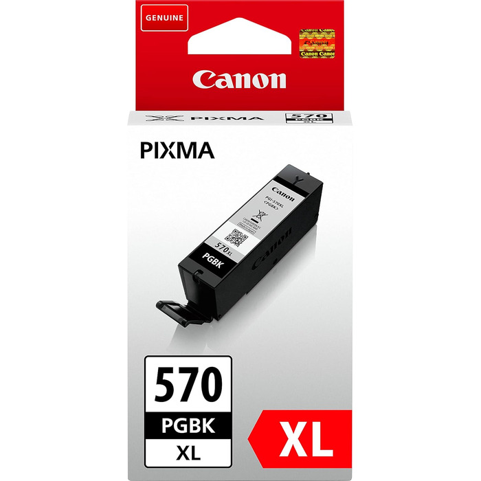Оригінальний чорнильний картридж Canon PGI-570XL чорний (Black), пігментне чорнило, підвищена ємність XL