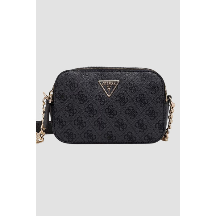 Жіноча сумка-клатч Guess (конверт) із екошкіри, сіра