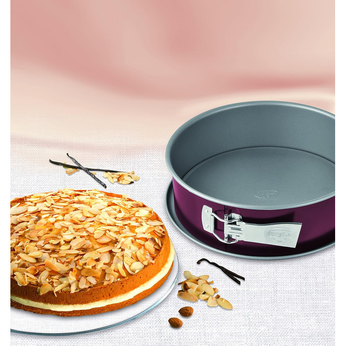Форма для випічки Dr. Oetker Springform Bicolor 28 см з антипригарним покриттям для тортів та кексів