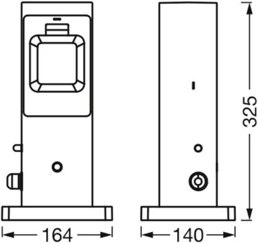 LEDVANCE Smart Plug - Розумна мережева розетка з трьома роз'ємами та USB, WiFi-повторювач, для вулиці, керування через додаток, Alexa, Google