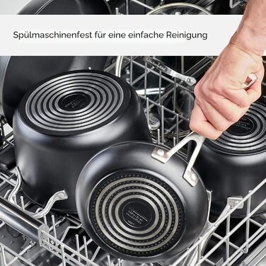 Пательня-гриль KitchenAid з виливом, 29 см, антипригарна, чорна - для смаження та грилю