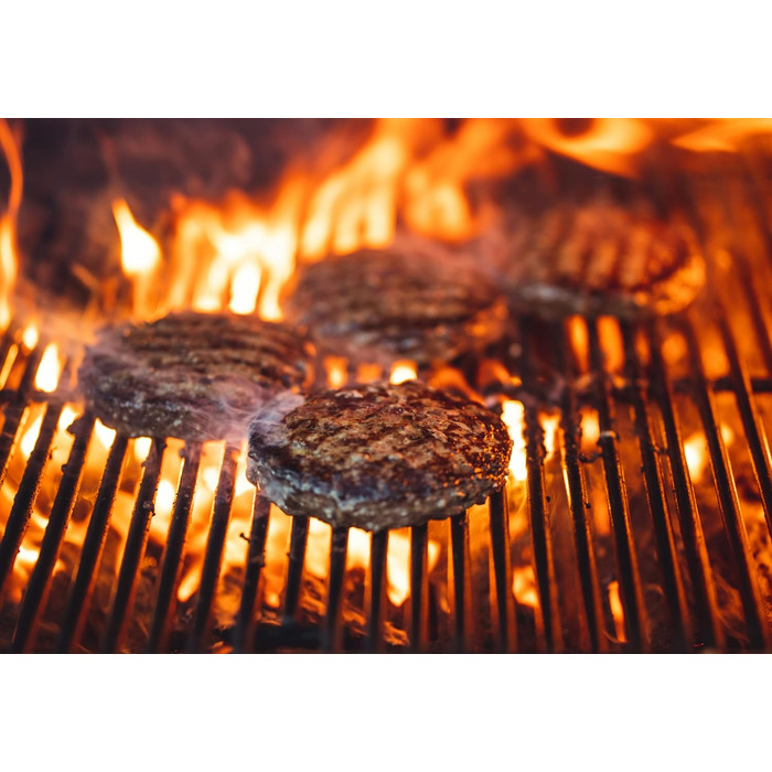 Набір для приготування бургерів DREIBERG® з нержавіючої сталі (9 предметів)