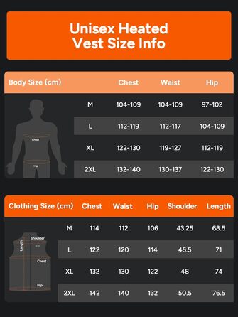 Обогрівальна жилетка Dr.Prepare для чоловіків та жінок з Powerbank 16000mAh, 3 режими нагріву, 10 зон нагріву, для активного відпочинку, подорожей, спорту, чорна