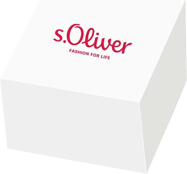 Годинник наручний s.Oliver для жінок, кварцовий, аналоговий, з силіконовим ремінцем, водостійкий 3 bar, у подарунковій коробці, рожевий