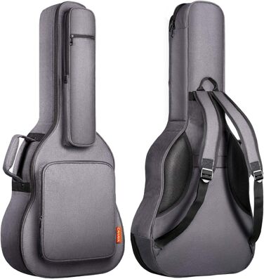 Чохол для гітари Cahaya Gig Bag сірого кольору, водонепроникний, 18 мм