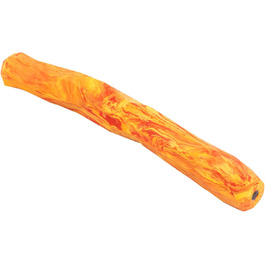 RUFFWEAR Gnawt-A-Stick Latex Dog Toy, Rubber Stick Dog Chew Toy for Pet Dogs, Premium Dog Toy & Boredom Buster, Dog Enrichment Toy & Fetch Stick (Salamander Orange)