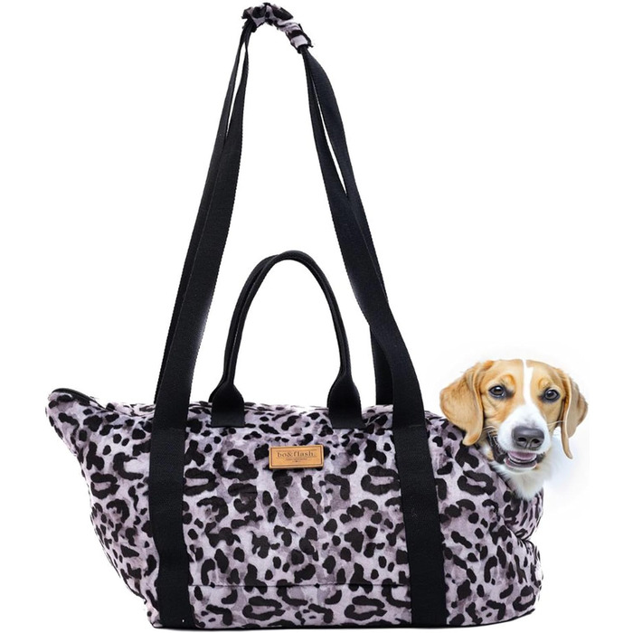 bo&flash Hundetragetasche Portland – Сумка-переноска для собак Portland (Claudelle) – до 7 кг, зручна та стильна