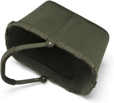 Сумка-шопер Reisenthel Carrybag – містка та практична, Cord Dark Matcha, Single