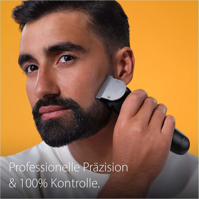 Триммер для бороди Braun Series 9 BT9440: професійний набір 11 в 1, акумуляторний, водонепроникний, 40 налаштувань довжини, хромований