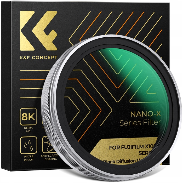 Ефектний фільтр K&F Concept Black Diffusion 1/4 (52мм), арт. KF01.2704
