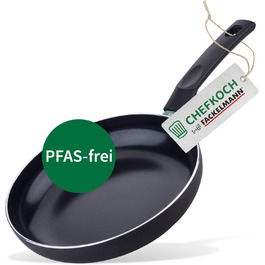 Сковорода Chefkoch Fackelmann Ø16 см з антипригарним покриттям з кераміки – алюмінієва сковорода для смаження