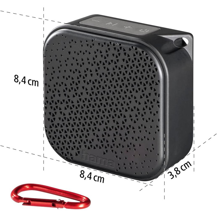Hama Набір Bluetooth колонок 2-в-1 3.0, водонепроникні 30W (парні колонки, портативні, плавучі, IP67, до 10 годин, TWS, чорні)