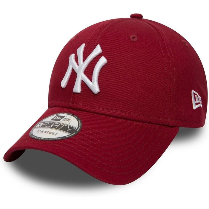 Кепка New Era MLB New York Yankees League Essential 9Forty для дітей, білий колір