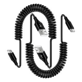 Кабель USB Type-C, 3 шт. (3M+2M+1M) для Samsung, Huawei, Xiaomi. Швидка зарядка, передача даних, нейлон.