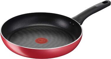 Набір антипригарних сковорід Lagostina Cucina Mediterranea, 28 см, червоний, алюмінієвий сплав, пластикова ручка