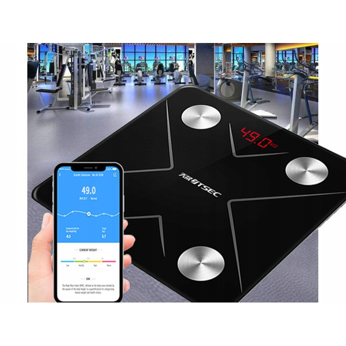 Ваги для ванної Verk Group F12E-B