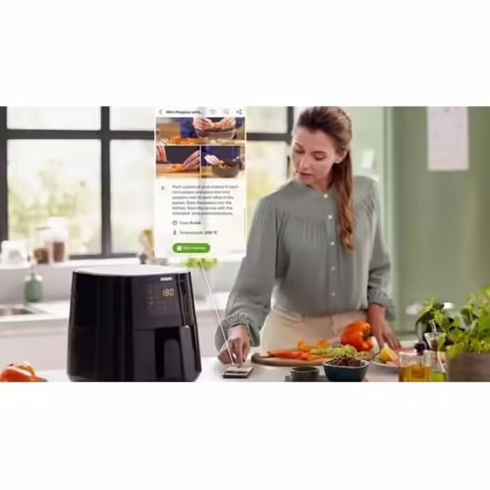 Philips Essential Airfryer XL HD9280/70 2000 W Black