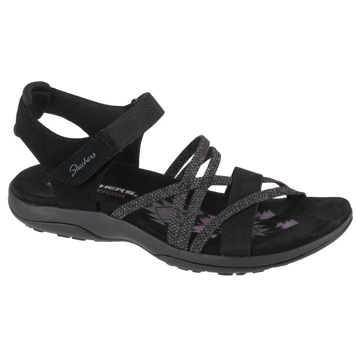 Сандалі жіночі Skechers Reggae Slim Sunnyside чорні, 39.5 EU