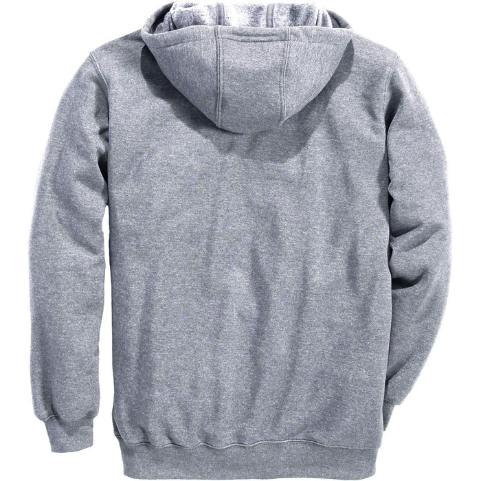 Унісекс світшот Carhartt з логотипом, сірий меланж (Heather Grey), розмір L