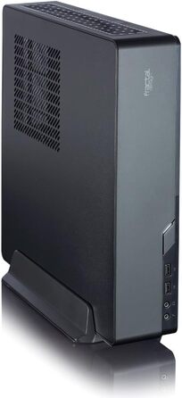 Комп'ютерний корпус Fractal Design Node 804 - компактний, з високою продувністю, модульна внутрішня структура, 3 вентилятори Fractal Design Silent R2 120mm, підтримка водяного охолодження, USB 3.0, бокова панель з вікном (804, Чорний)