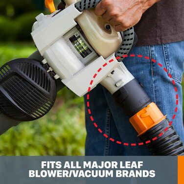 Універсальна система збору листя WORX WA4054.2 LeafPro для всіх популярних повітродувок/пилососів