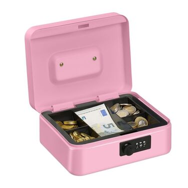 Relaxdays Combination Lock Cash Box