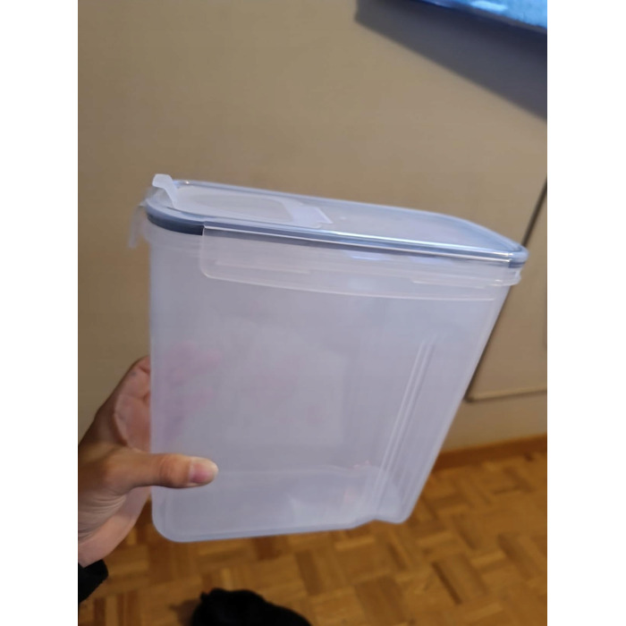Набір герметичних пластикових контейнерів для продуктів, 4 шт., 4л