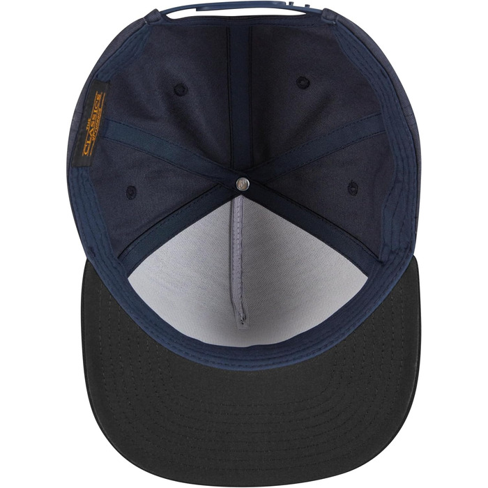 Кепка Flexfit Unisex Classic 5 Panel Snapback, універсальний розмір, темно-синій/чорний